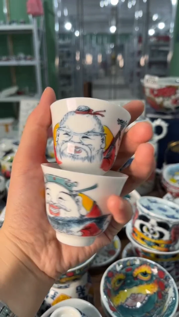 昨明景德镇陶瓷：两个一组