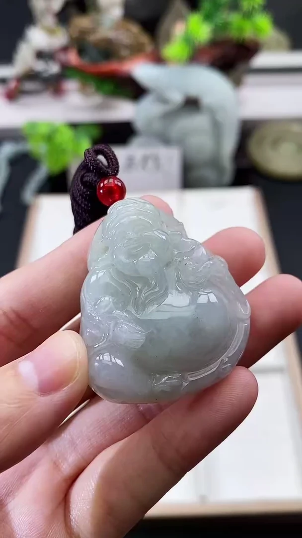 颈饰未镶嵌翡翠天然缅甸A货翡翠