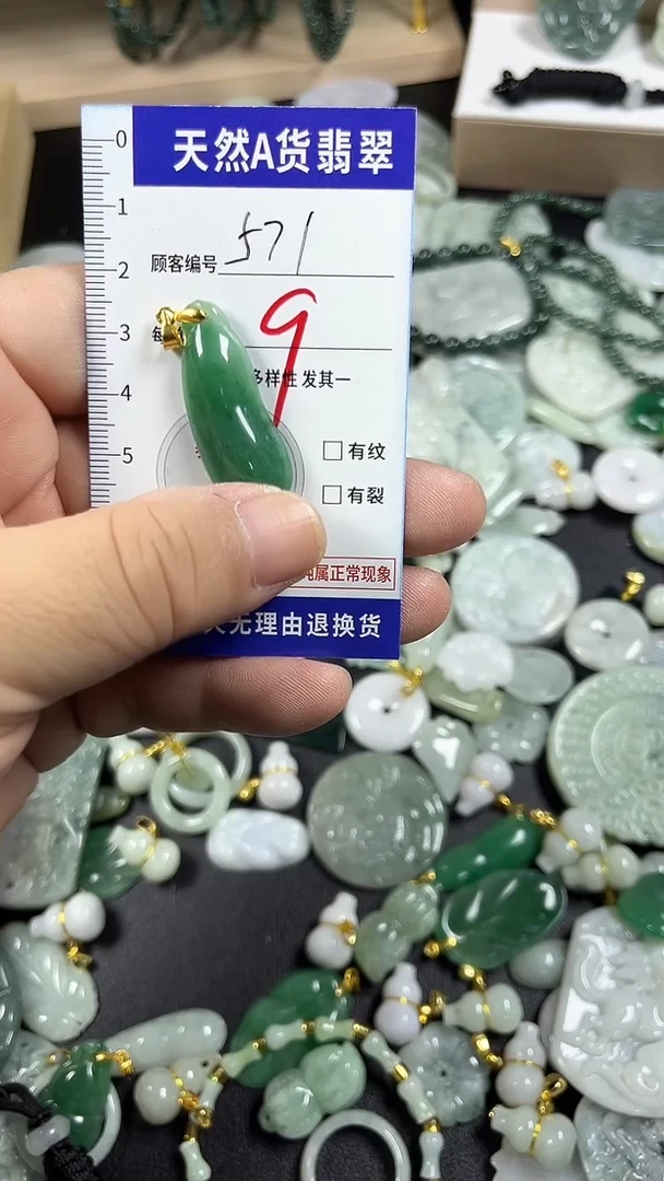 颈饰未镶嵌翡翠571