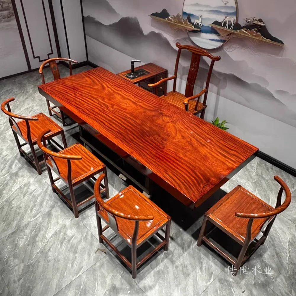 [定金链接]实木大板茶桌茶台茶几书桌办公桌老板桌