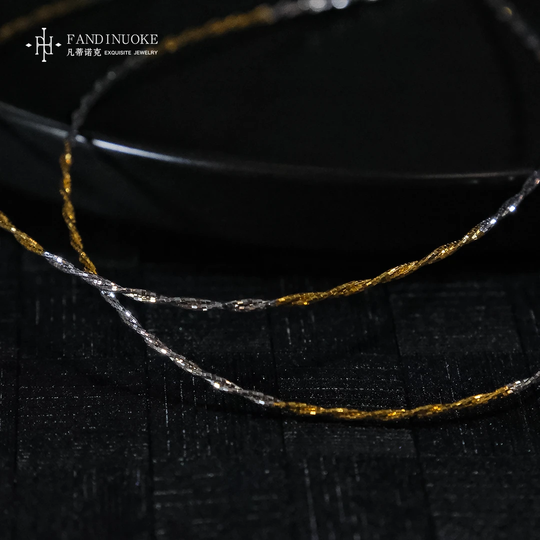 链子925银 【加加专属】3  MJ37782-时尚百搭项圈—多样性发一件45cm