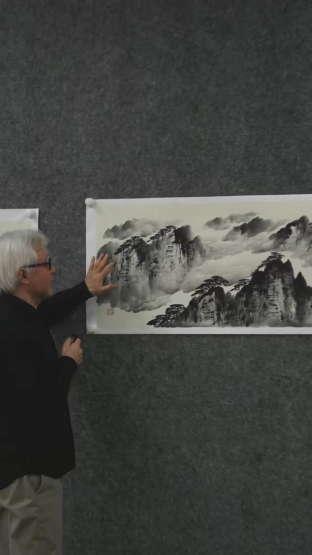 国画国画作品WZF老师