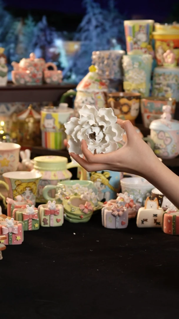 其他陶景德镇釉下彩手绘设计师款陶瓷