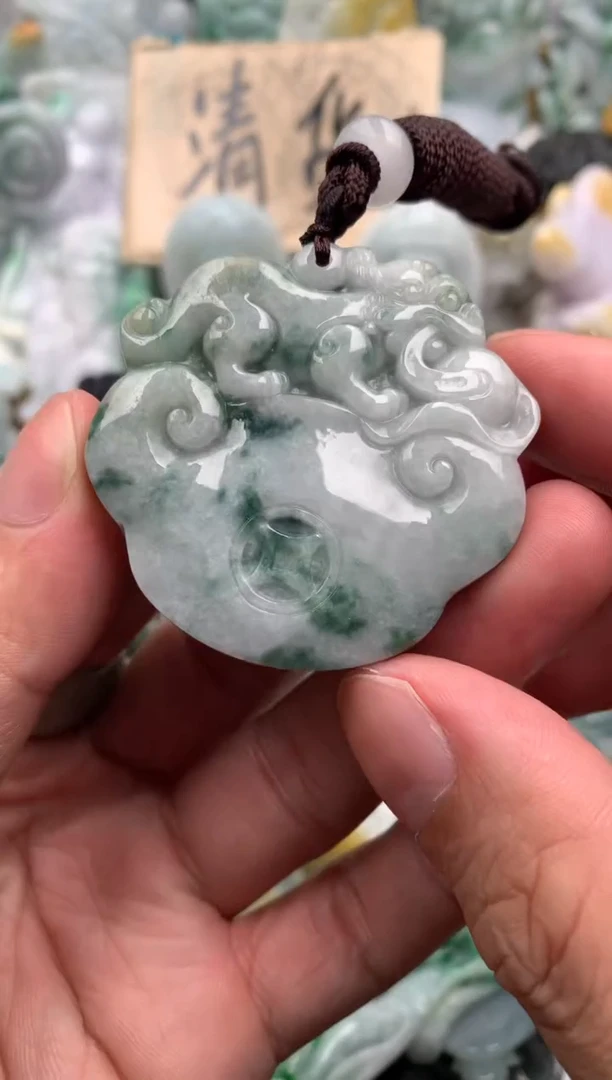 吊坠(不含链)未镶嵌翡翠1