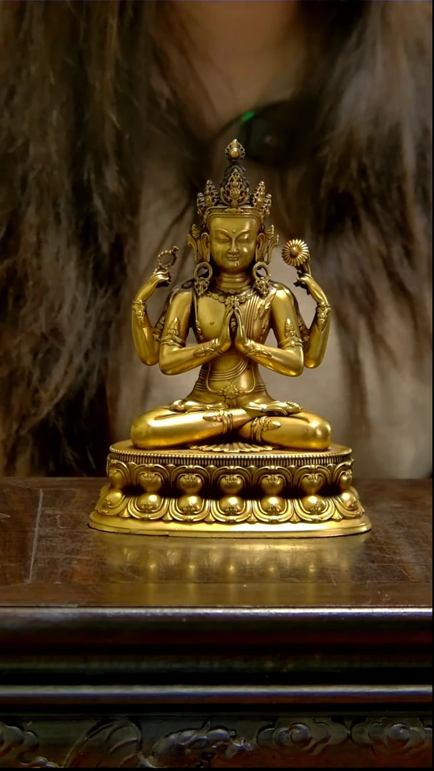 铜像造像收藏铜像造像收藏四臂