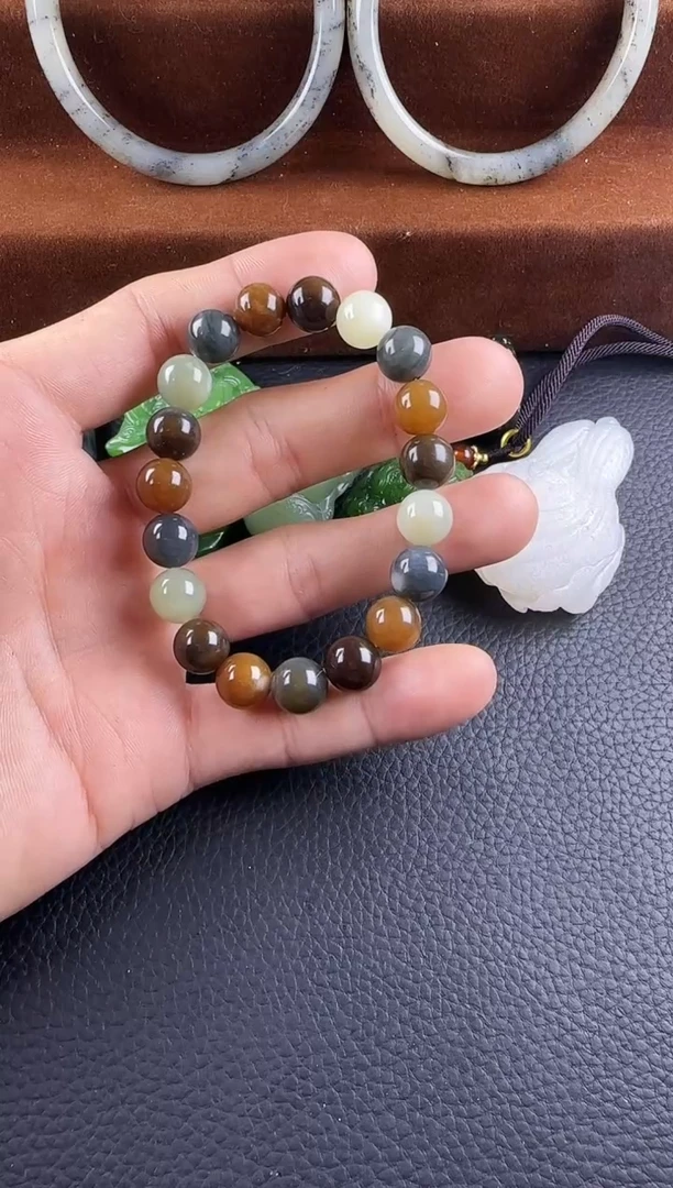 未镶嵌和田玉挂件和田玉手串