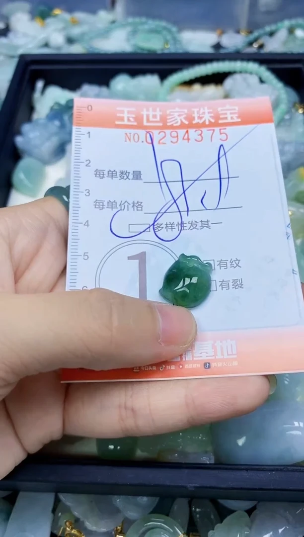 翡翠未镶嵌颈饰闪购0294375多样性发其一