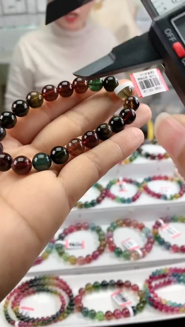 【闪购商品】碧玺手链未镶嵌多样性发一条