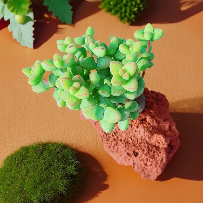 【无土多肉摆件】无土元宝树控养老桩精品多肉