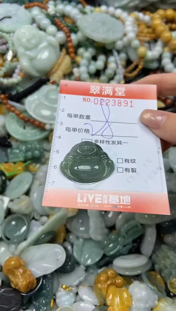 颈饰未镶嵌翡翠闪购0223891