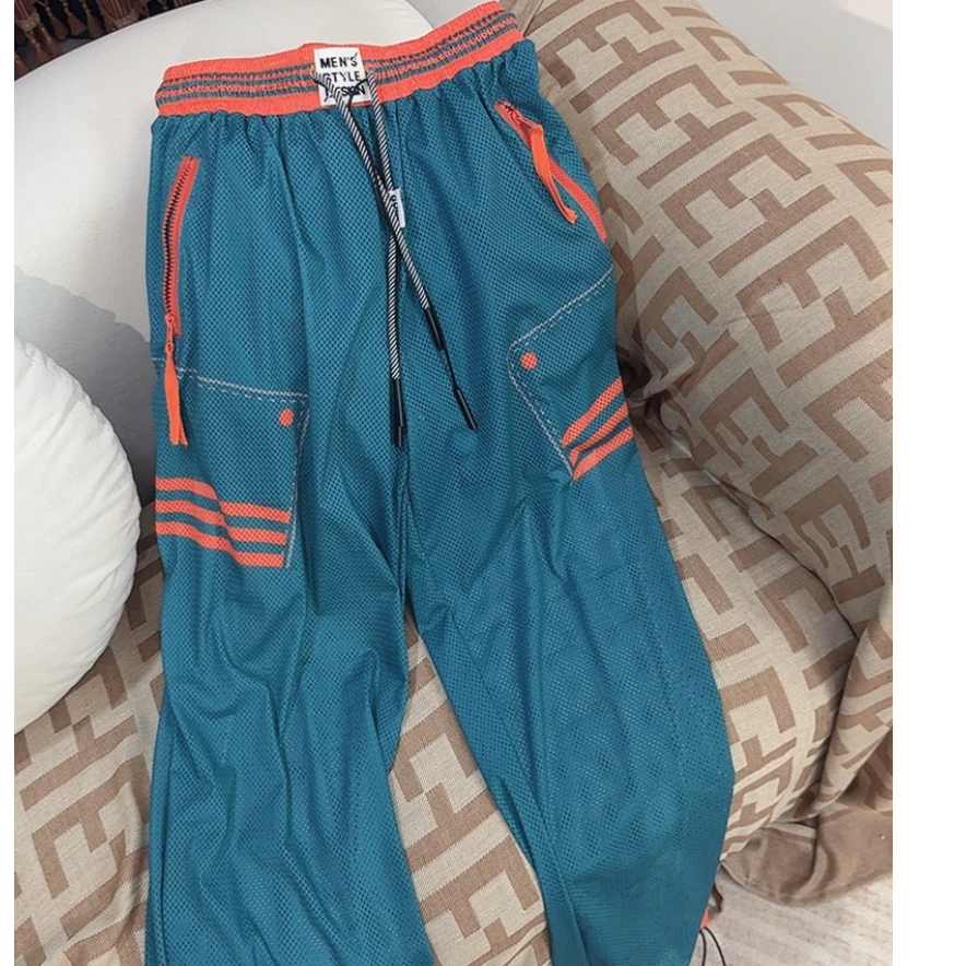 衣圆圆【运动潮牌】Y1016透气高腰运动束脚速干松紧裤休闲潮流