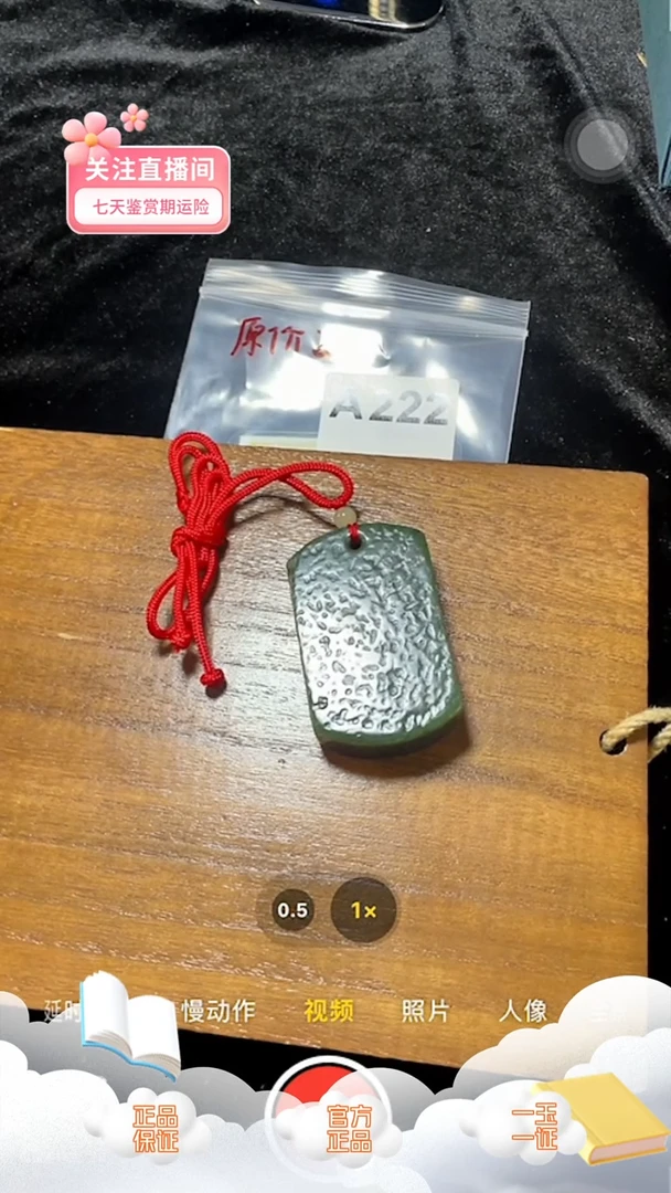 吊坠(赠链)未镶嵌和田玉222