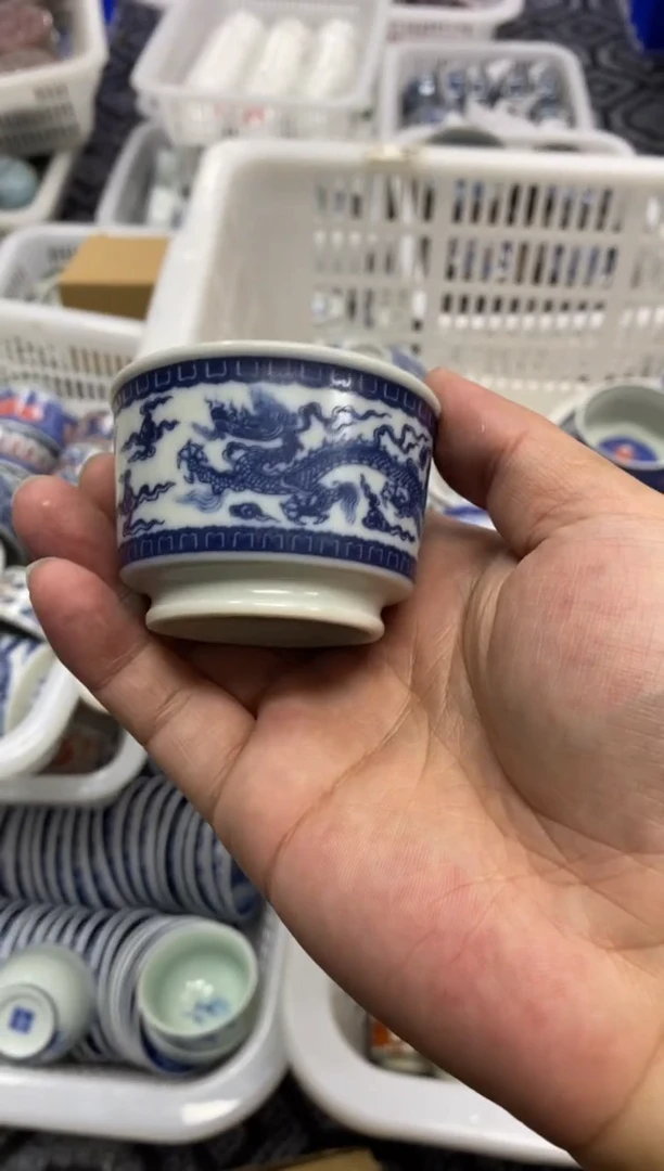 陶瓷景德陶瓷茶具容量约50