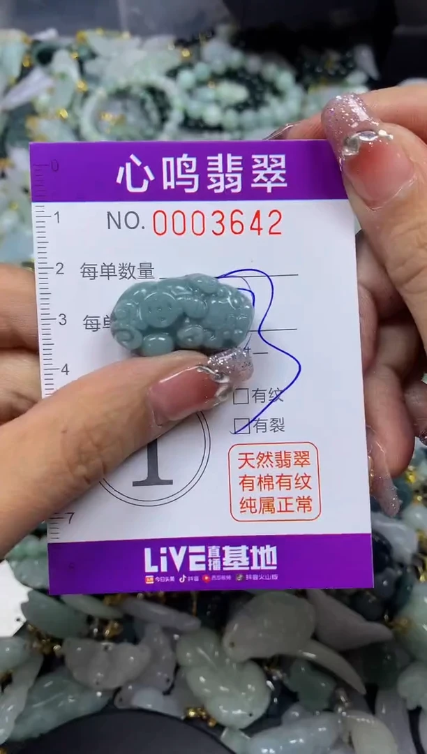 【闪购商品】翡翠颈饰未镶嵌闪购003642