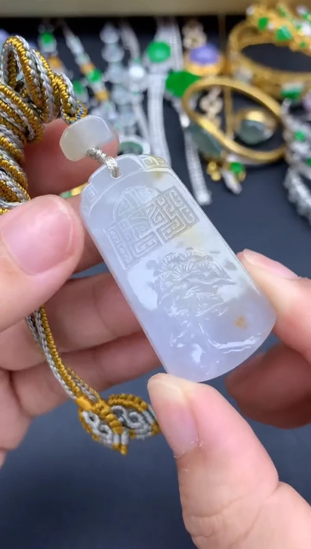 颈饰未镶嵌翡翠251-春日珠宝