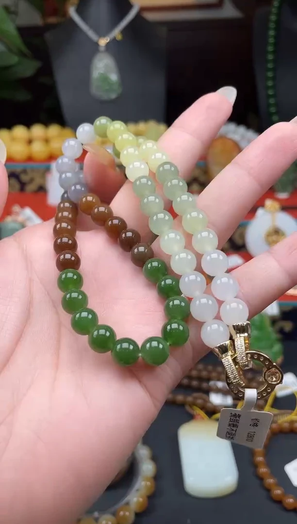 颈饰未镶嵌和田玉项链TC155