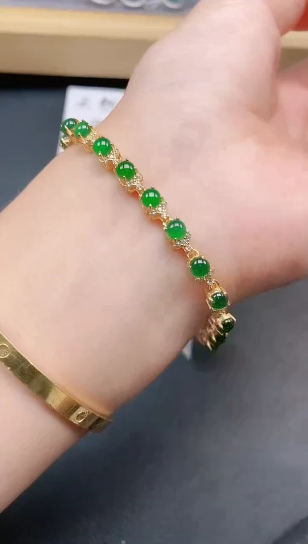 银S925镶嵌戒指翡翠1111