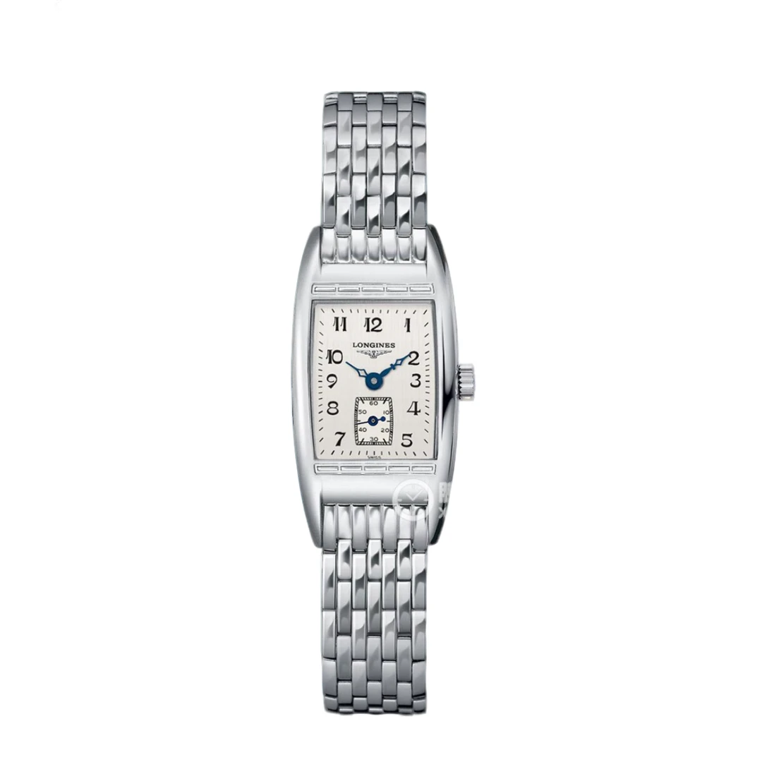 99新 Longines/浪琴 仁智女表/贝雅单表L2.194/石英机芯/经典银色