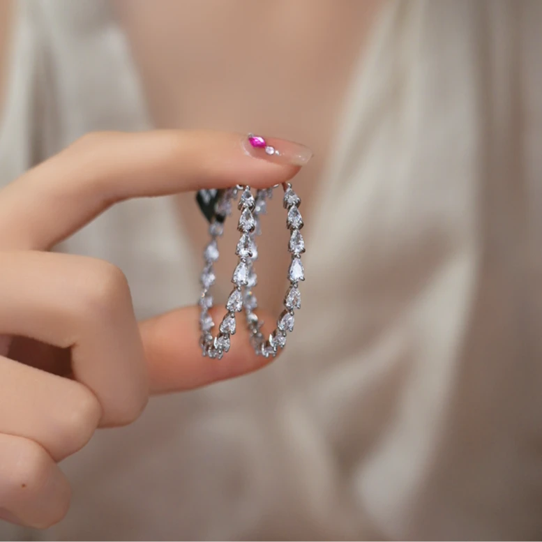 铜合金耳饰 时尚气质耳饰 F684