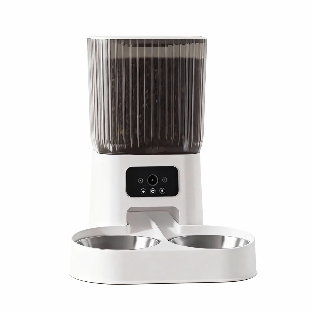 宠物智能自动定时定量远程监控宠物喂食器带视频监控宠物智能定时