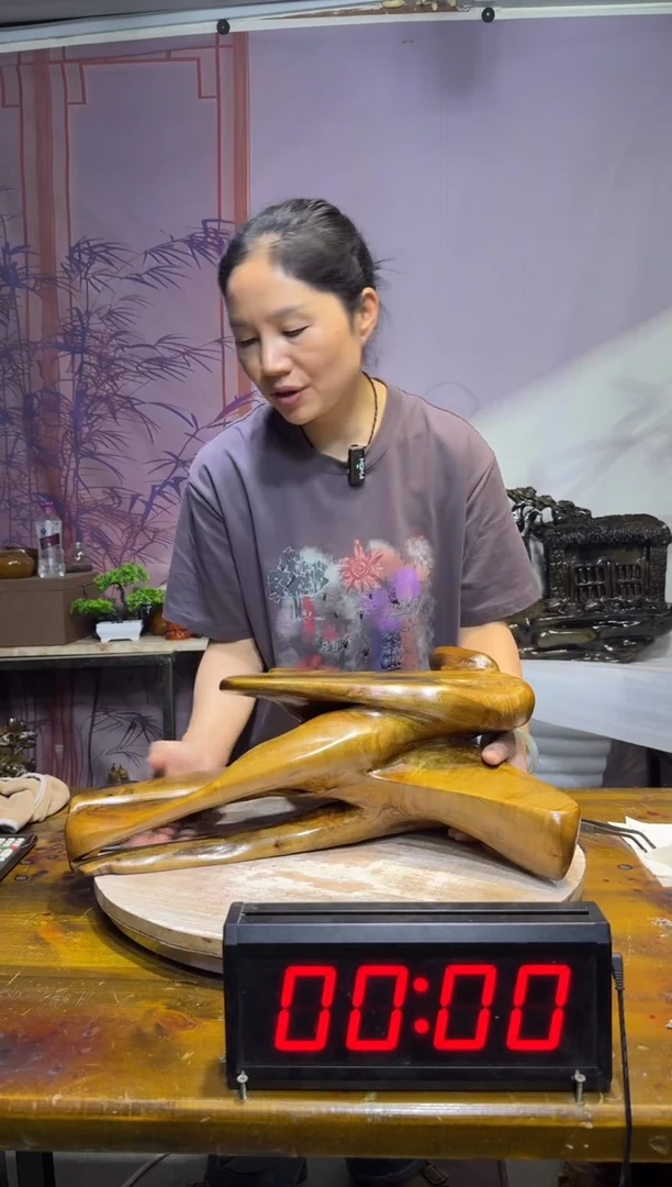 金丝楠用****8金丝楠木雕刻摆件