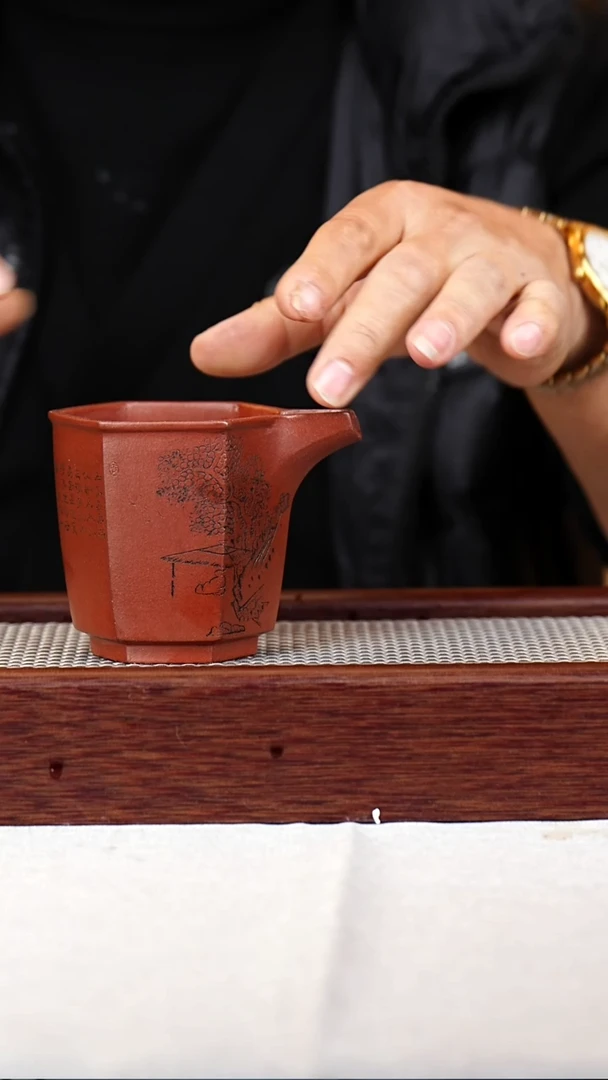 茶杯紫砂宜兴紫砂公道杯    072