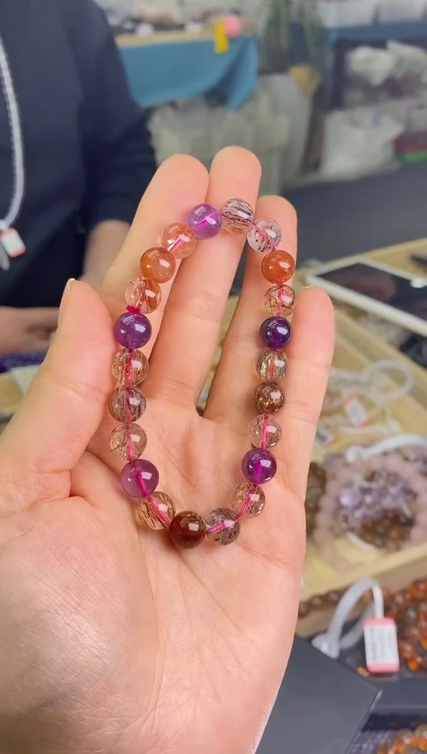 【闪购商品】水晶手串8+/375未镶嵌多样性发一件