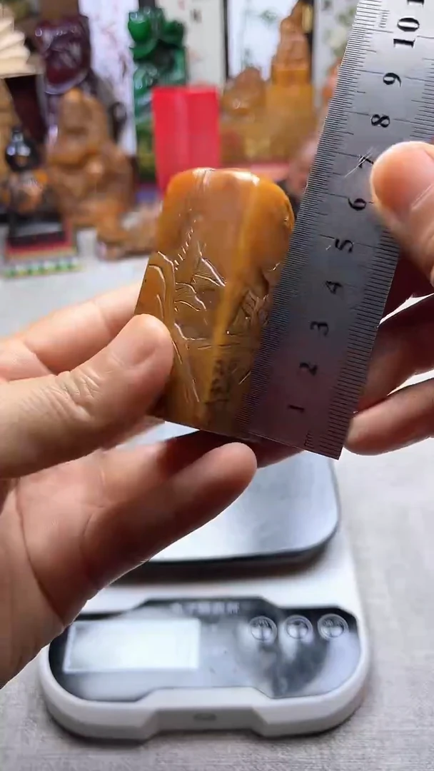 寿山石印石纯天然石料