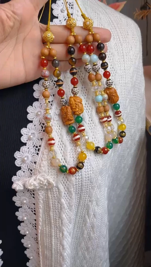 【闪购商品】玛瑙/玉髓颈饰未镶嵌多样性发货 发其一