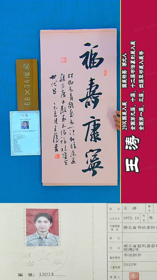 书法61R王涛书法作品