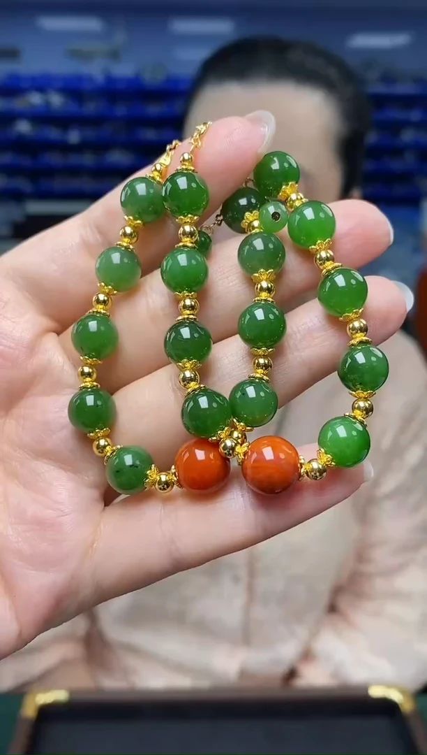 未镶嵌手链和田玉多样性发货发其一