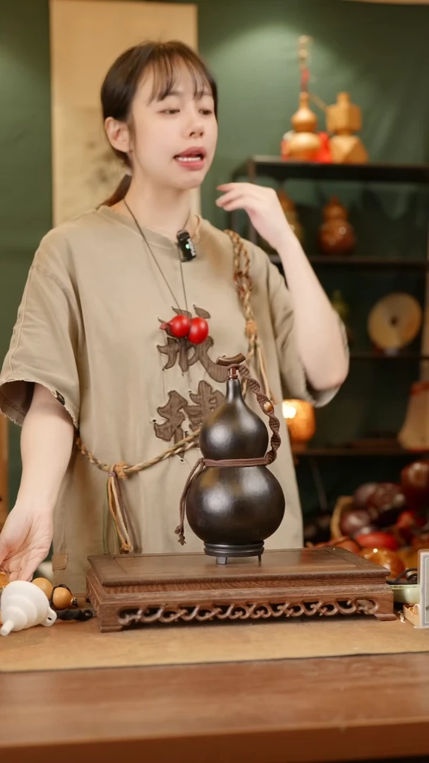 218号精品天然大漆酒葫芦一物一拍~