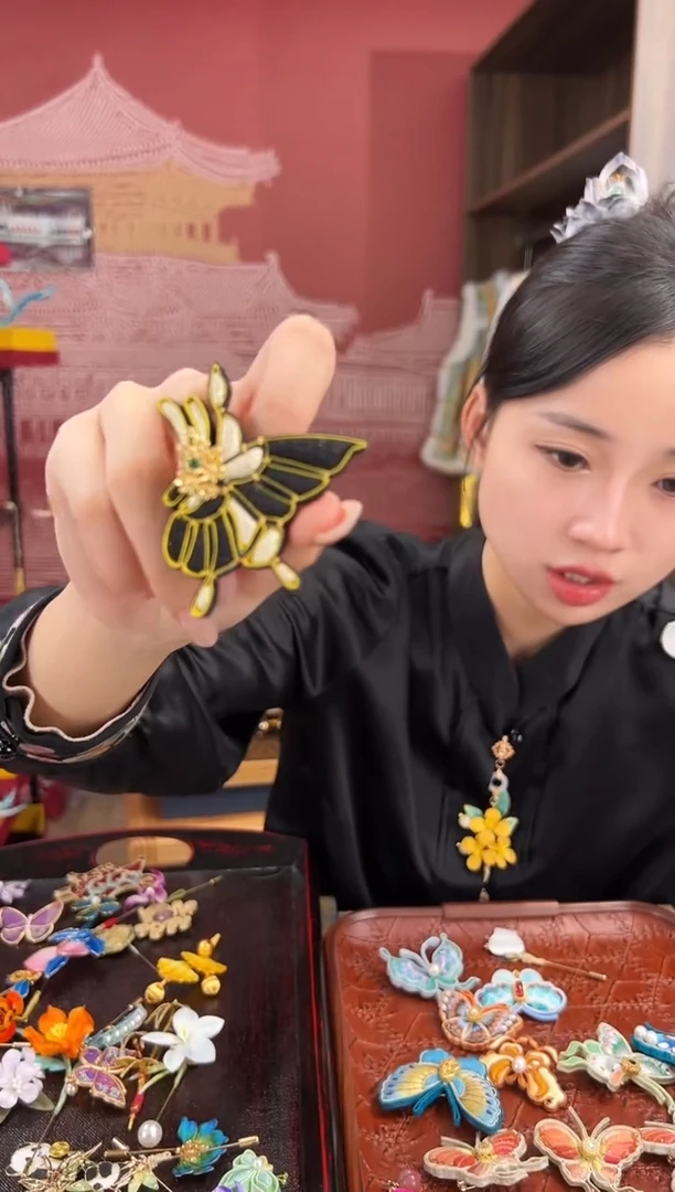 【闪购商品】刺绣苏绣世家非遗手工（胸针