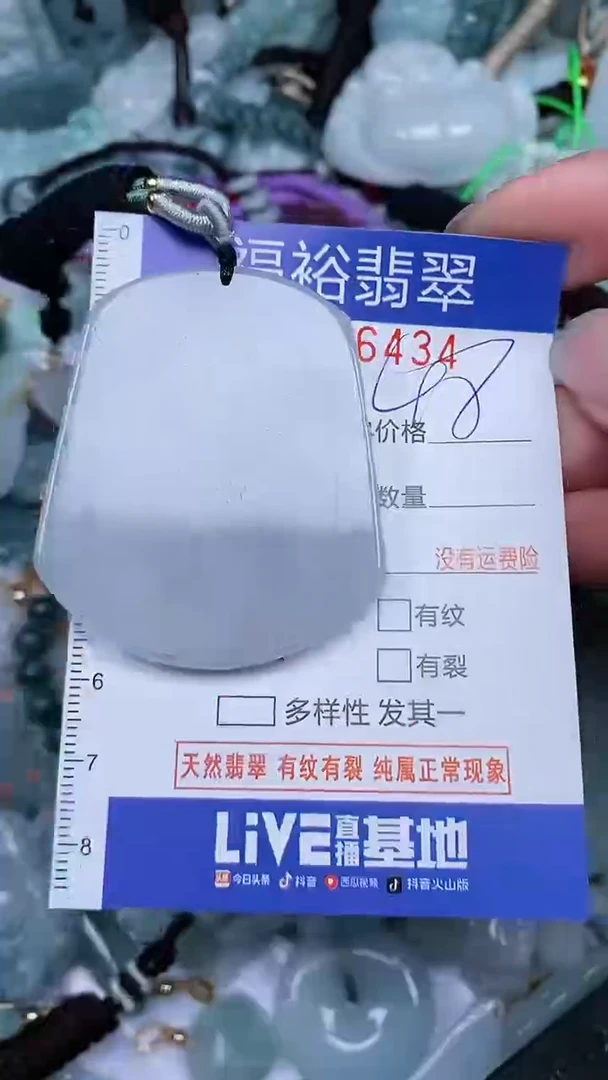 翡翠未镶嵌颈饰...0006434