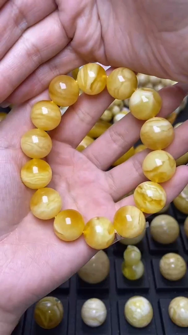 【闪购商品】琥珀裸石未镶嵌葵.116