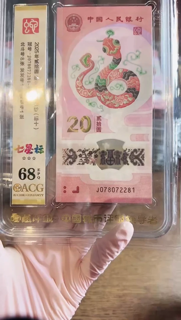 塑料2025蛇钞爱藏新标十啊啊啊