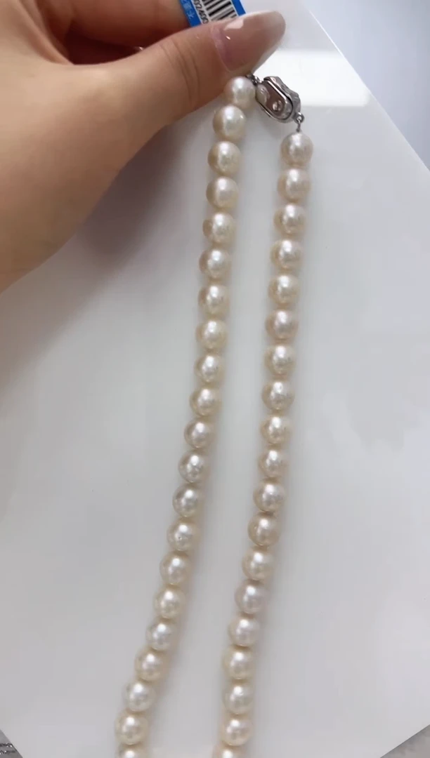 【闪购商品】淡水珍珠DA未镶嵌项链 9 D024