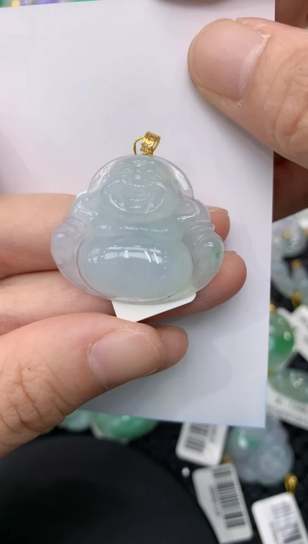 【闪购商品】翡翠颈饰18K金镶嵌11111111