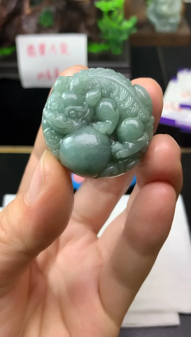 颈饰未镶嵌翡翠用****寻貔貅