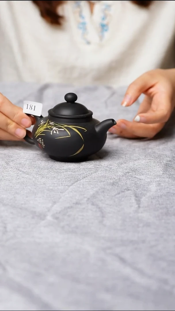 壶带证书黄倩建水紫陶作品181