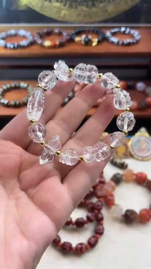 未镶嵌手链水晶