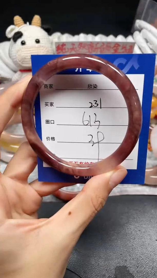 未镶嵌手镯石英质玉231