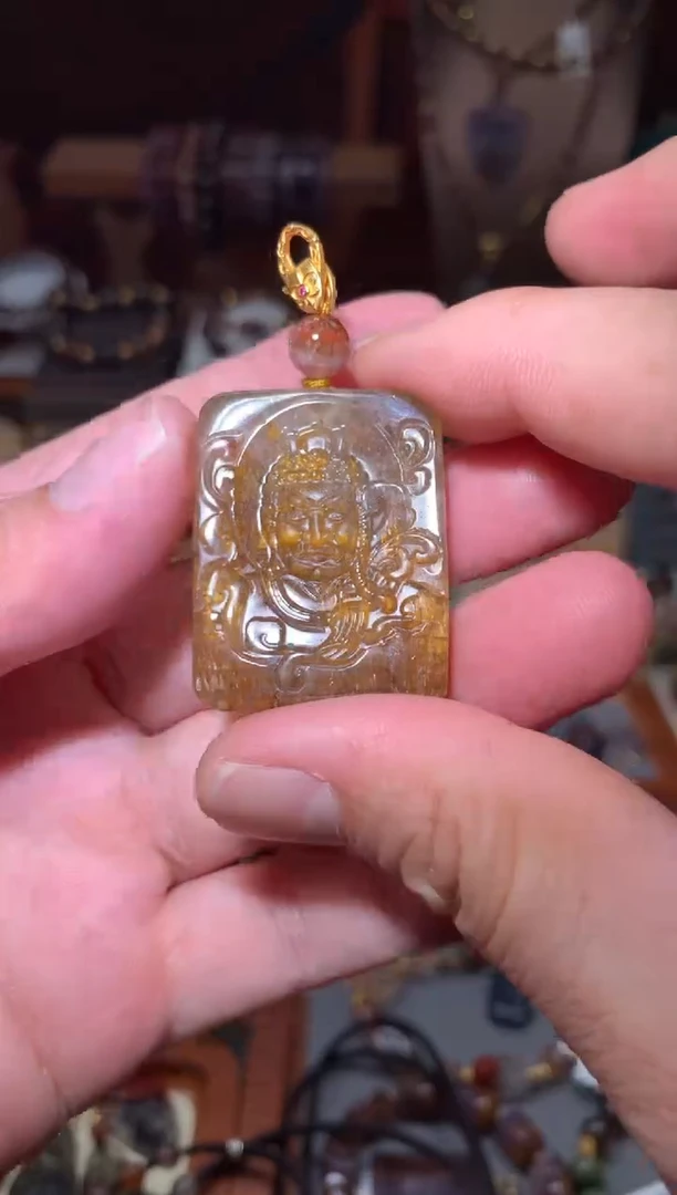 未镶嵌珠宝半成品水晶极光金多多