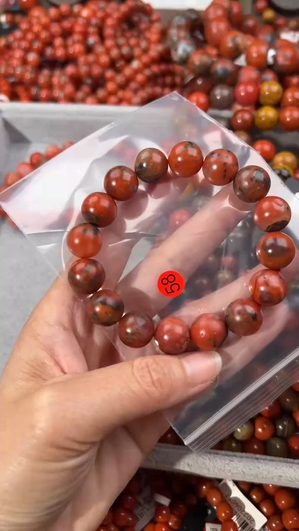 南红玛瑙手串未镶嵌13