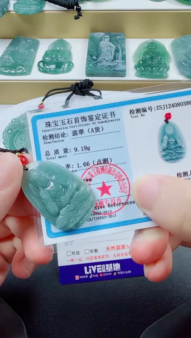 翡翠未镶嵌颈饰11111111