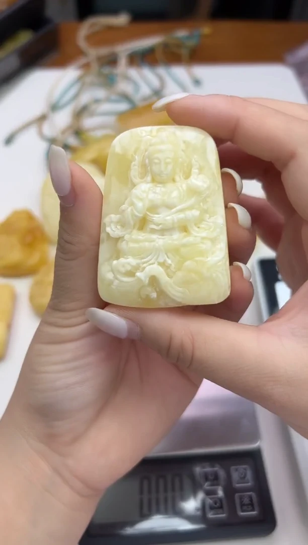 裸石蜜蜡未镶嵌天然琥珀蜜蜡