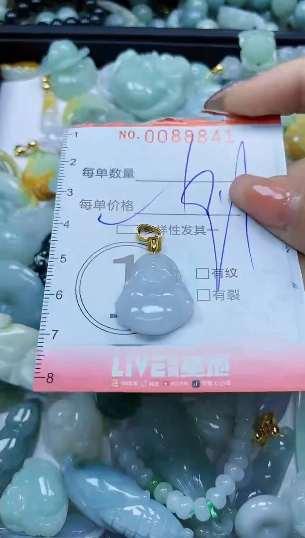 【闪购商品】翡翠颈饰未镶嵌闪购0088841多样性发其一