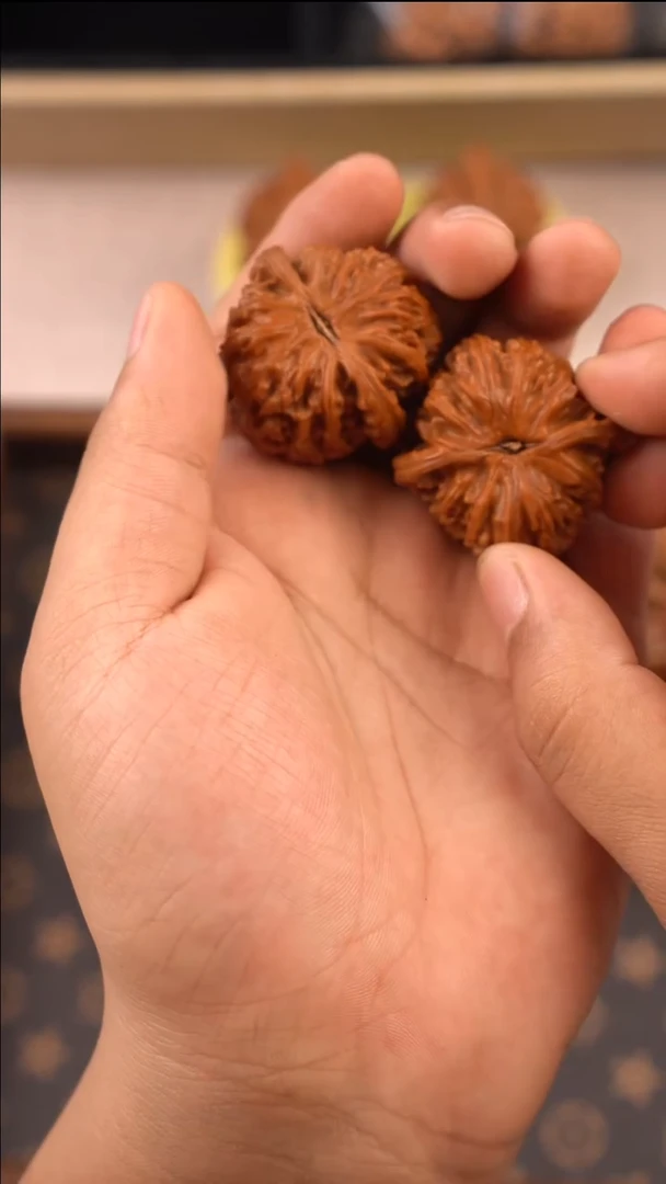 把件文玩核桃白狮子