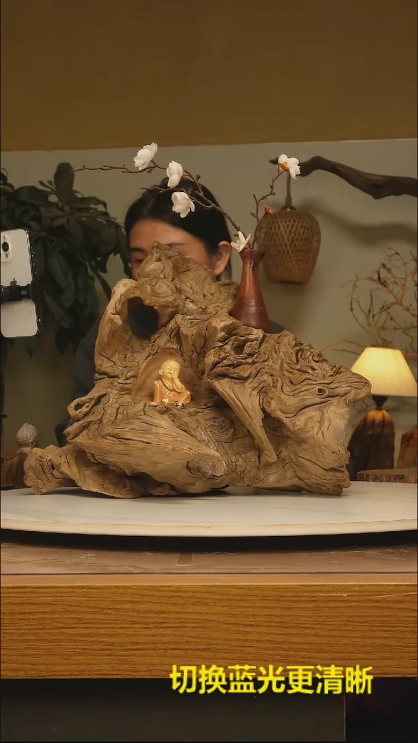 木桐****馆根雕摆件类122