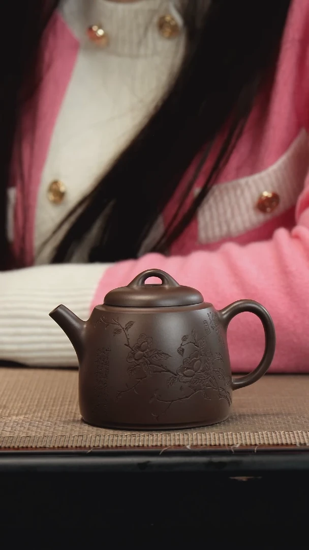 【闪购商品】紫砂茶壶老紫泥言念